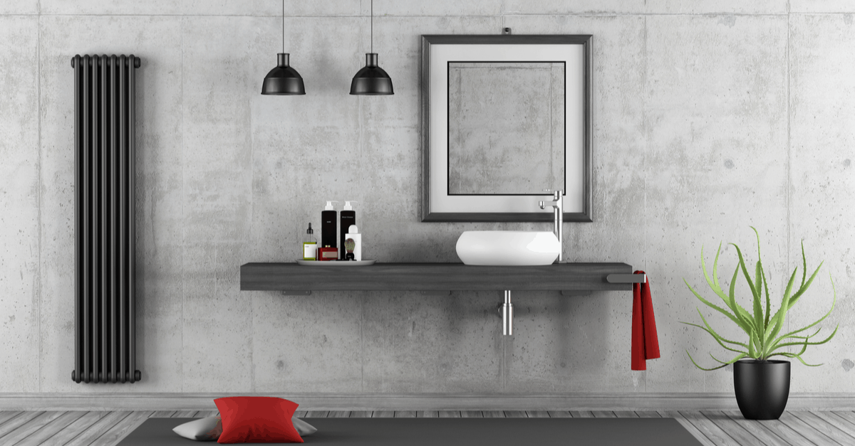 modern bathroom sink