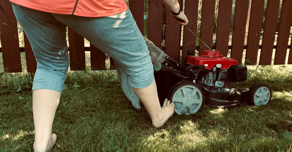 lawn mower pull cord fix