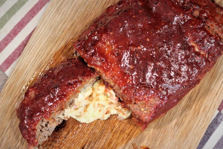 Meatloaf spiced and smoked meatloaf
