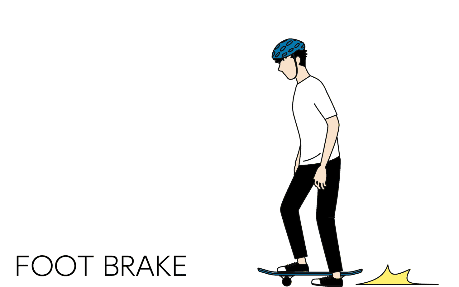 stop_skateboard_01 skateboard foot brake