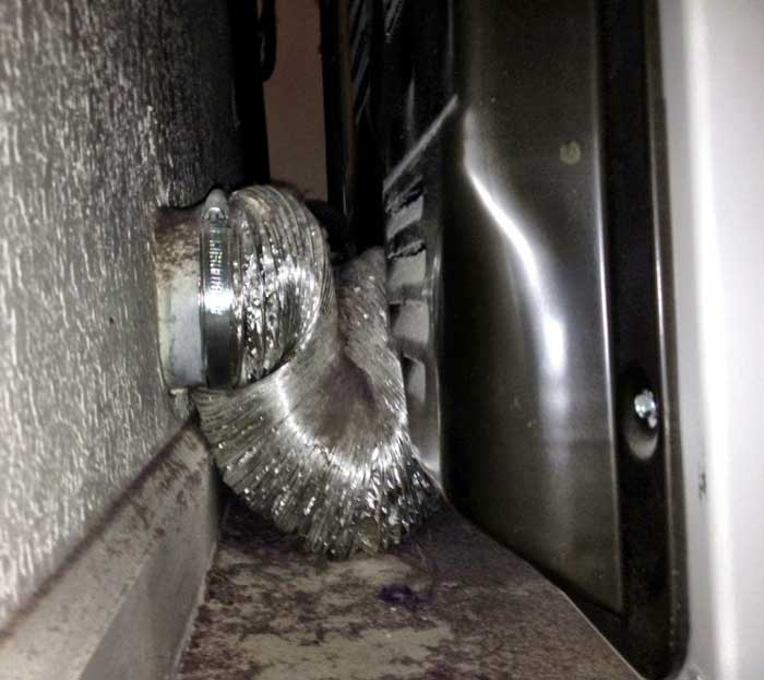 How-to-Hook-Up-a-Dryer-Vent-in-a-Tight-Space dryer hose in tight space